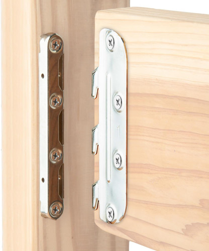 Surface mounted bed - surface, rail